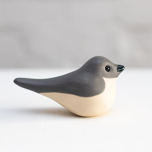 Small Ceramic House Martin Sculpture