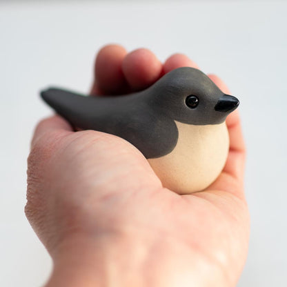 Small Ceramic House Martin Sculpture