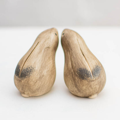 Kissing Ceramic Hares Gift Set