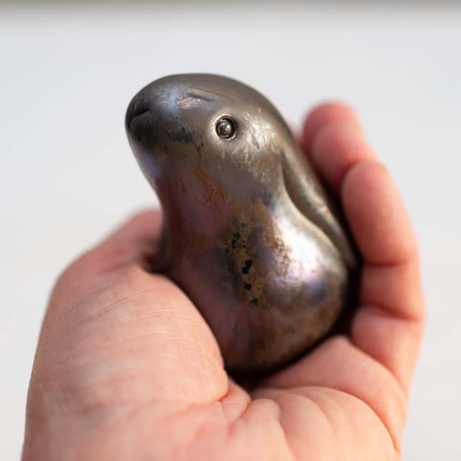 Metallic Glaze Bobbly Bunny