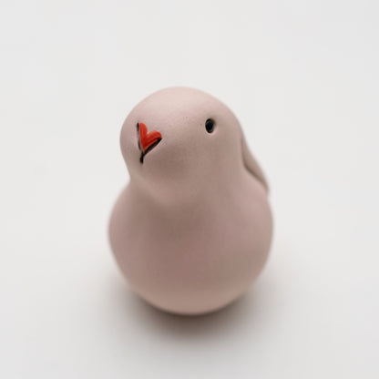 Small Ceramic Bunny - matt pink