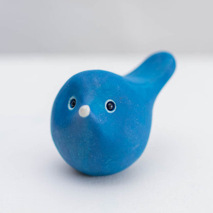 Small Ceramic Bird - Sea Blue