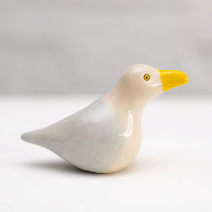 Ceramic Seagull Sculpture