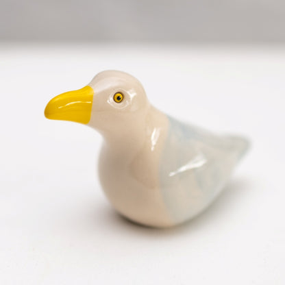 Ceramic Seagull Sculpture