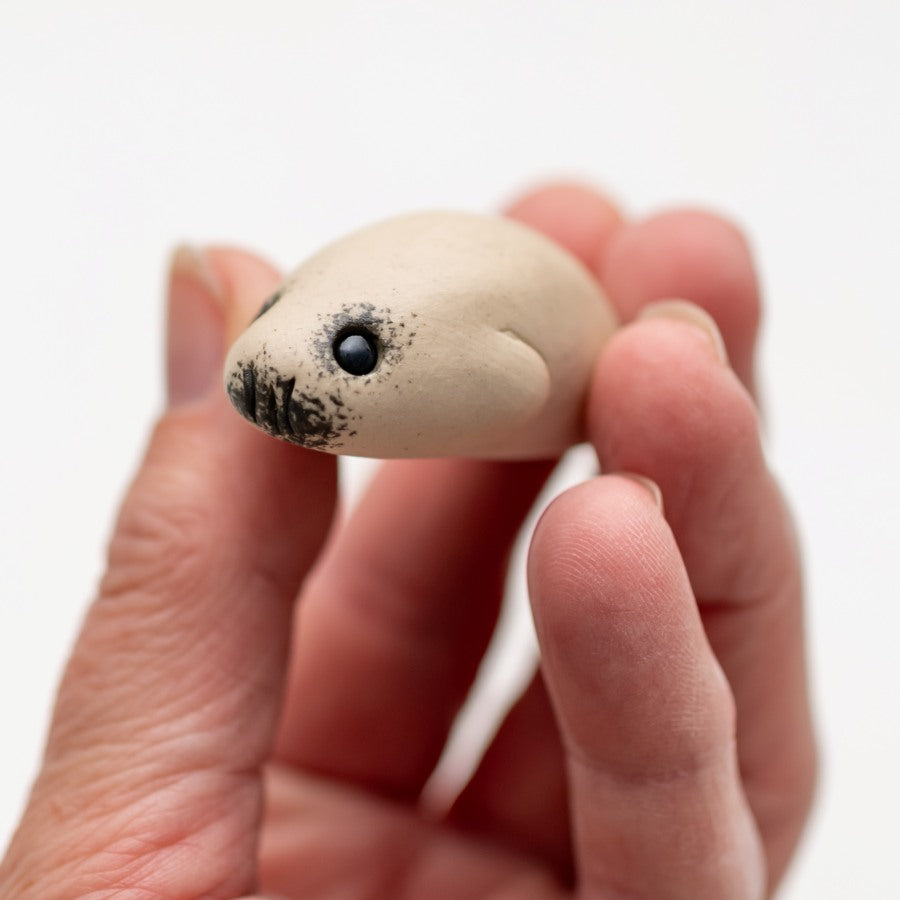 Ceramic Seal Mum & Pup Set