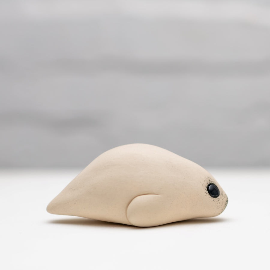 Ceramic flatty seal pup