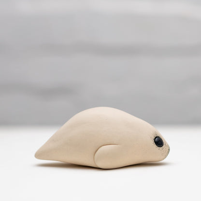 Ceramic flatty seal pup