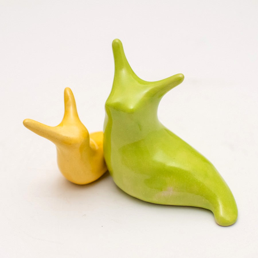 Small Ceramic Slug & Sluggle Gift Set - sarahbrabbin