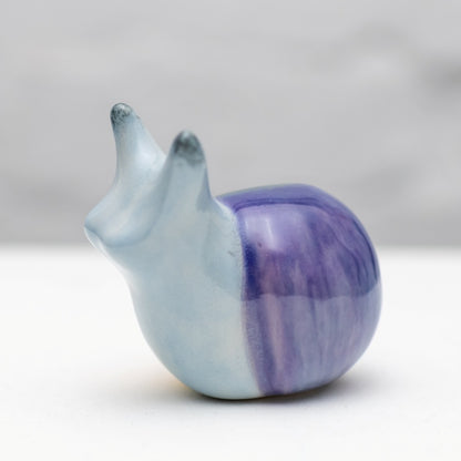 Rainbow Ceramic Snail Sculpture