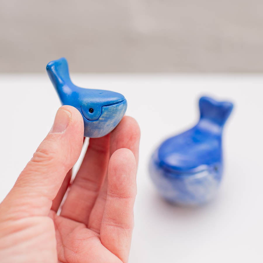 Small Ceramic Whale Gift Set
