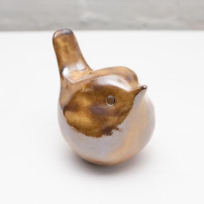 Medium Ceramic Wren Sculpture