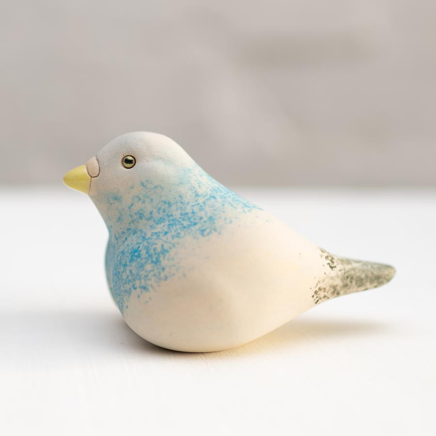 Small Ceramic Pigeon Sculpture - Original Wildlife Art