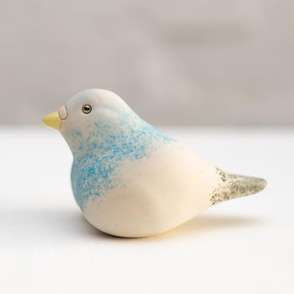 Small Ceramic Pigeon Sculpture - Original Wildlife Art