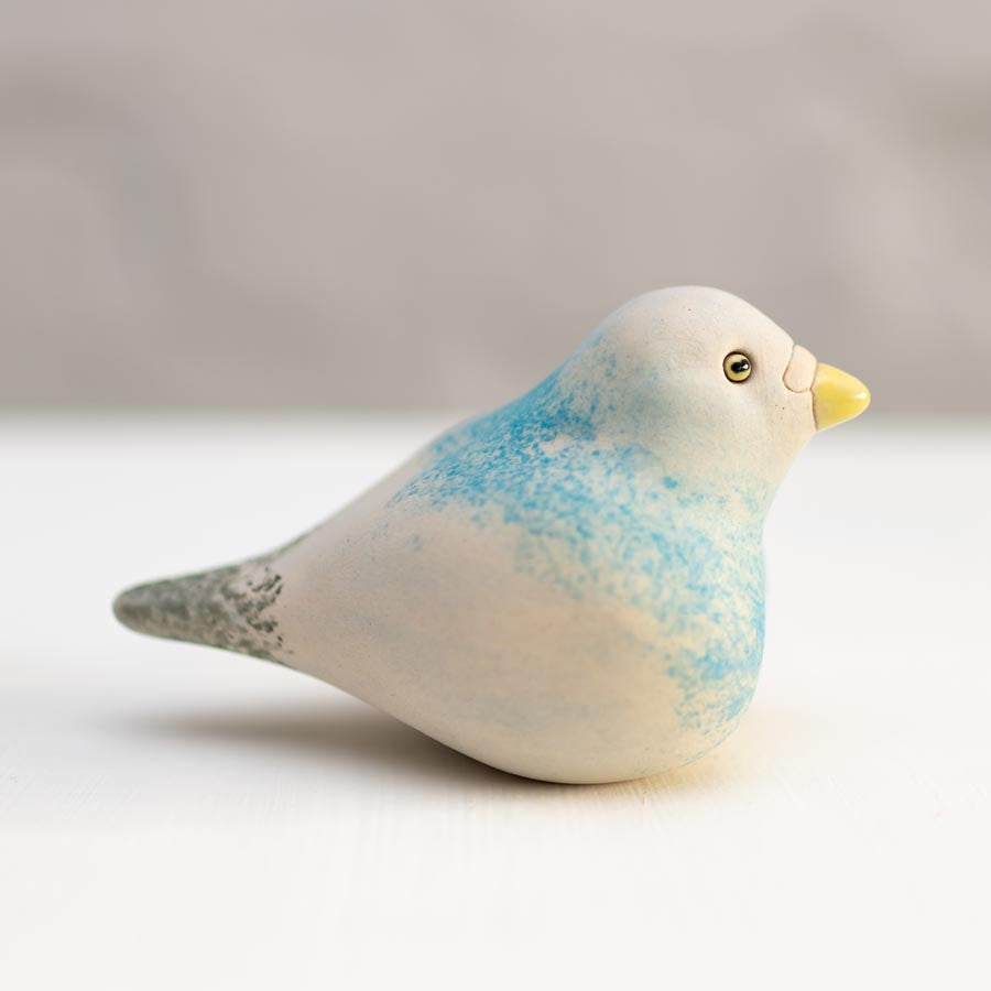 Small Ceramic Pigeon Sculpture - Original Wildlife Art