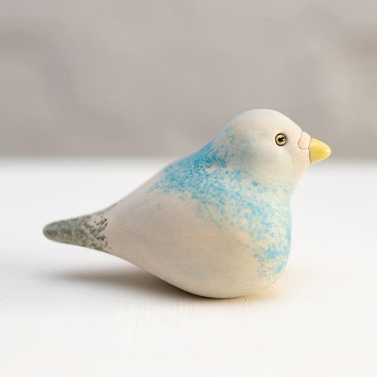 Ceramic Pigeon Figurine Sculpture