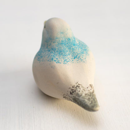 Small Ceramic Pigeon Sculpture - Original Wildlife Art