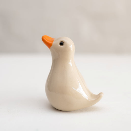 Ceramic Duck Sculpture