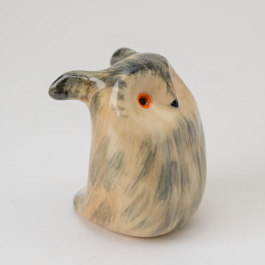 Ceramic Eagle Owl - sarahbrabbin