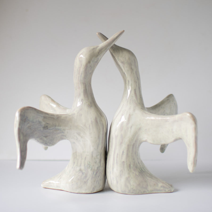 Ceramic Gannet Sculpture - sarahbrabbin