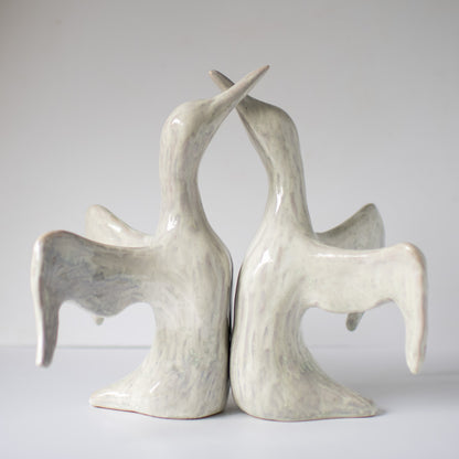 Ceramic Gannet Sculpture - sarahbrabbin