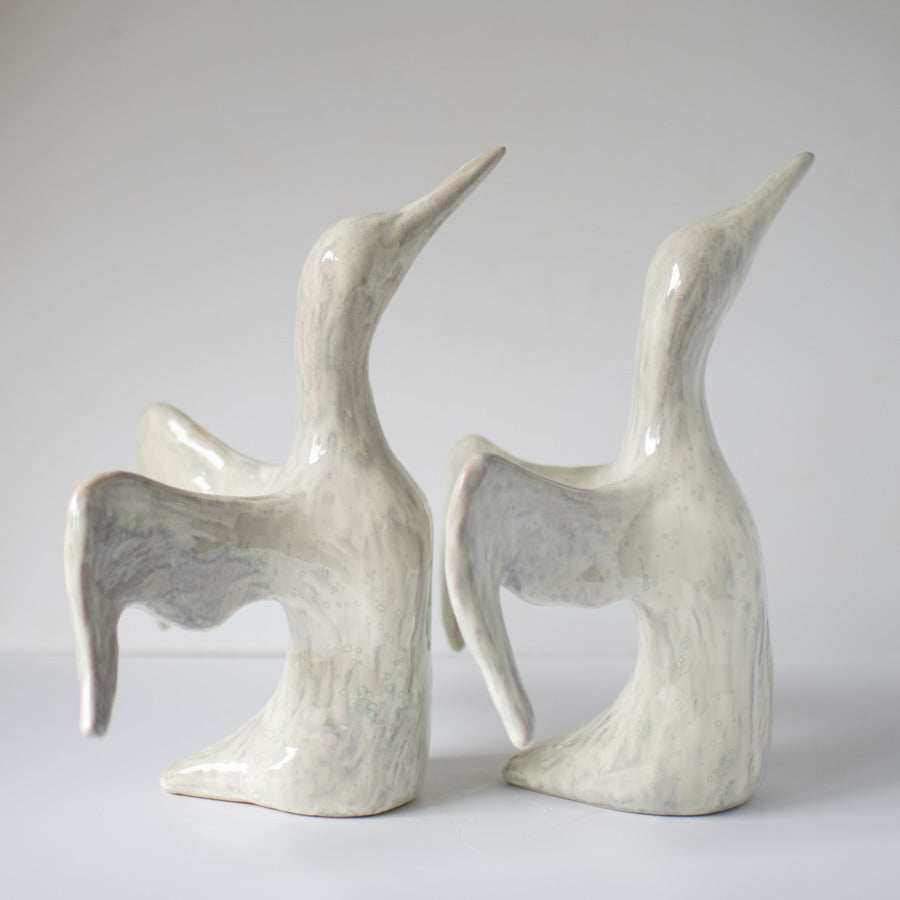 Ceramic Gannet Sculpture - sarahbrabbin