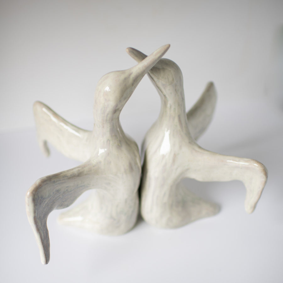 Ceramic Gannet Sculpture - sarahbrabbin