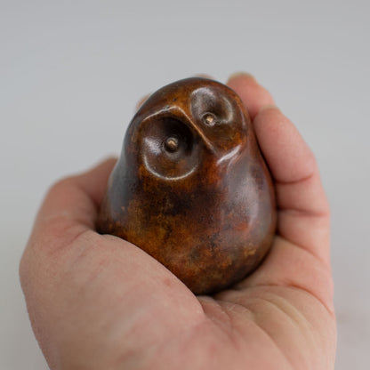 Small bronze owl - sarahbrabbin