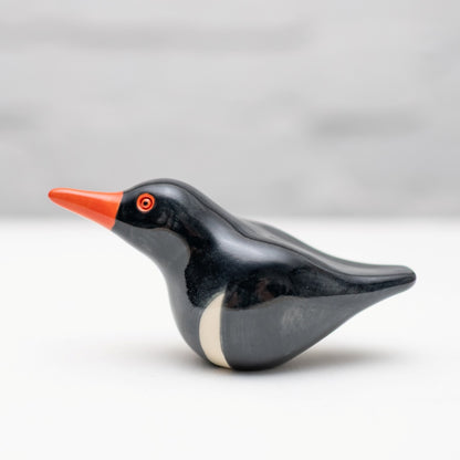 Small ceramic Oystercatcher