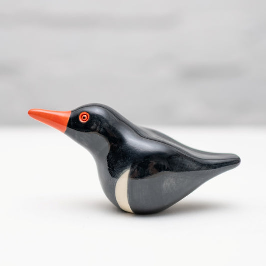 Small ceramic Oystercatcher