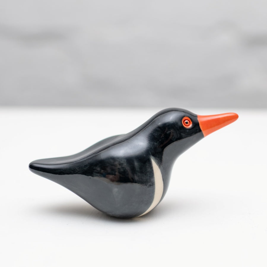 Small ceramic Oystercatcher