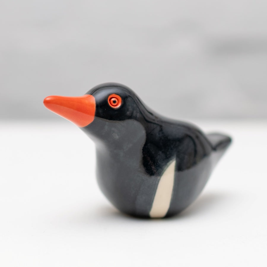 Small ceramic Oystercatcher