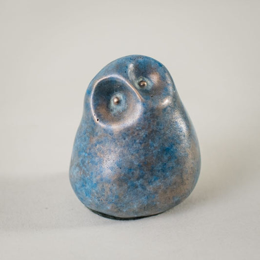 Bronze Owl Figurine - sarahbrabbin