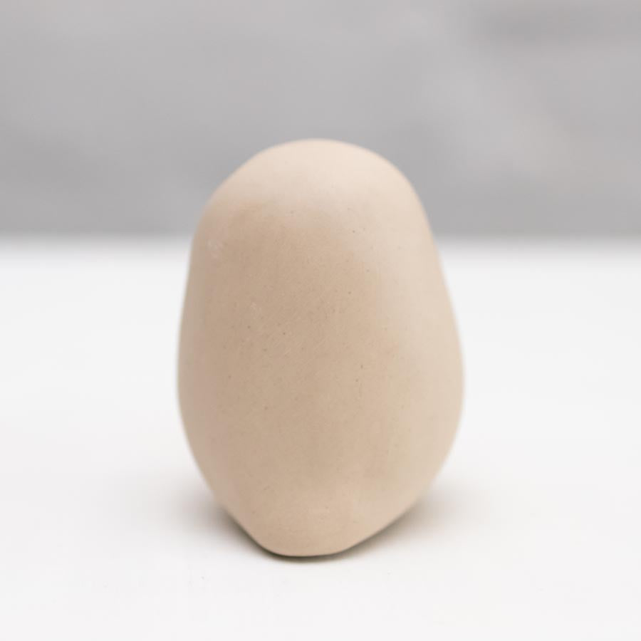 Small white ceramic owl