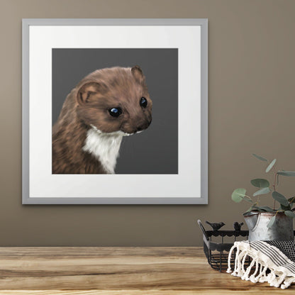 Weasel - Downloadable Art - sarahbrabbin